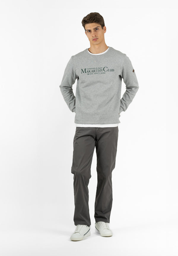 Sudadera Club Gris