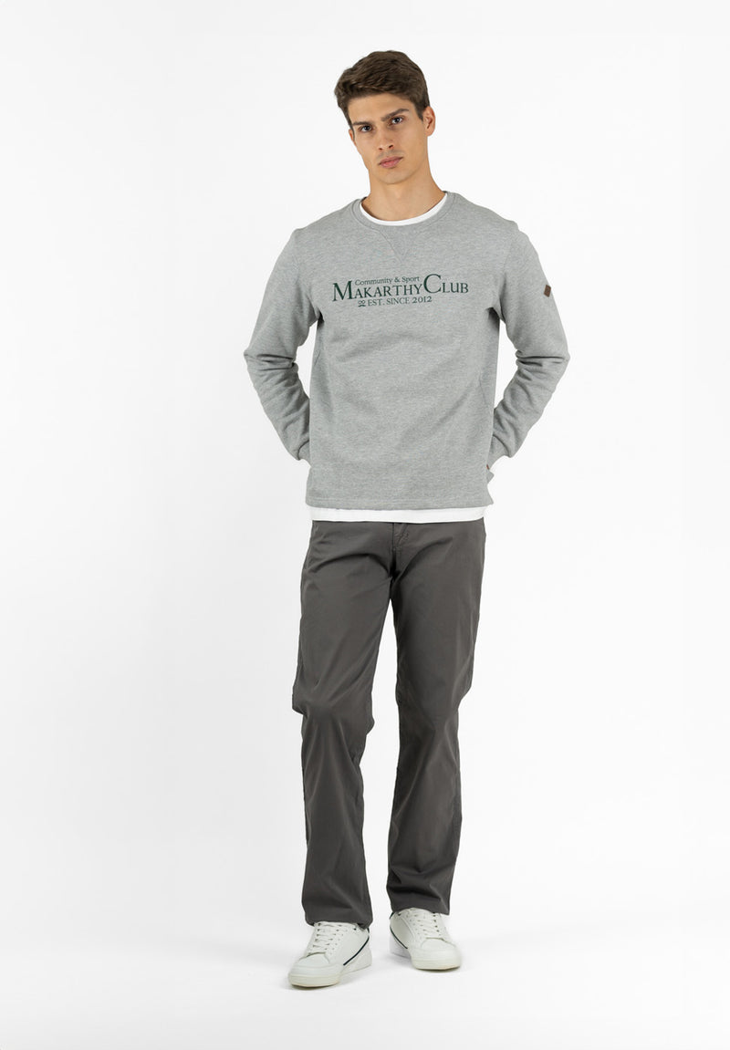 Sudadera Club Gris