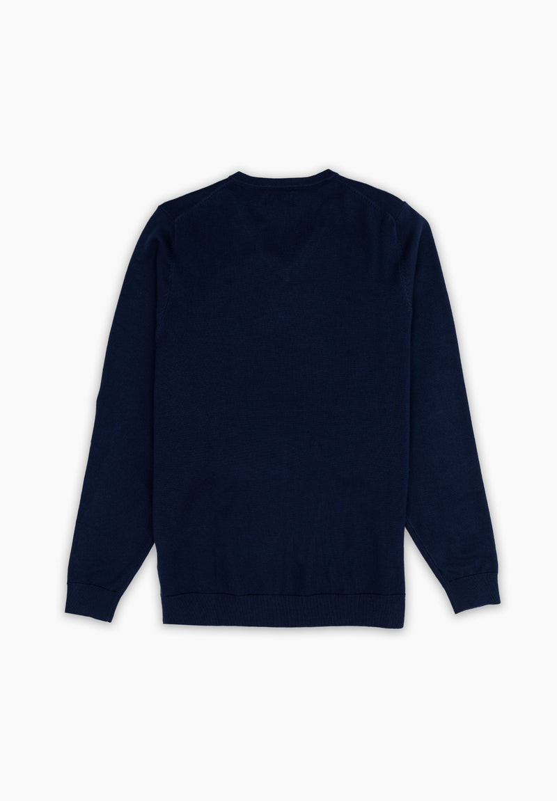 Jersey Cuello Pico Marino