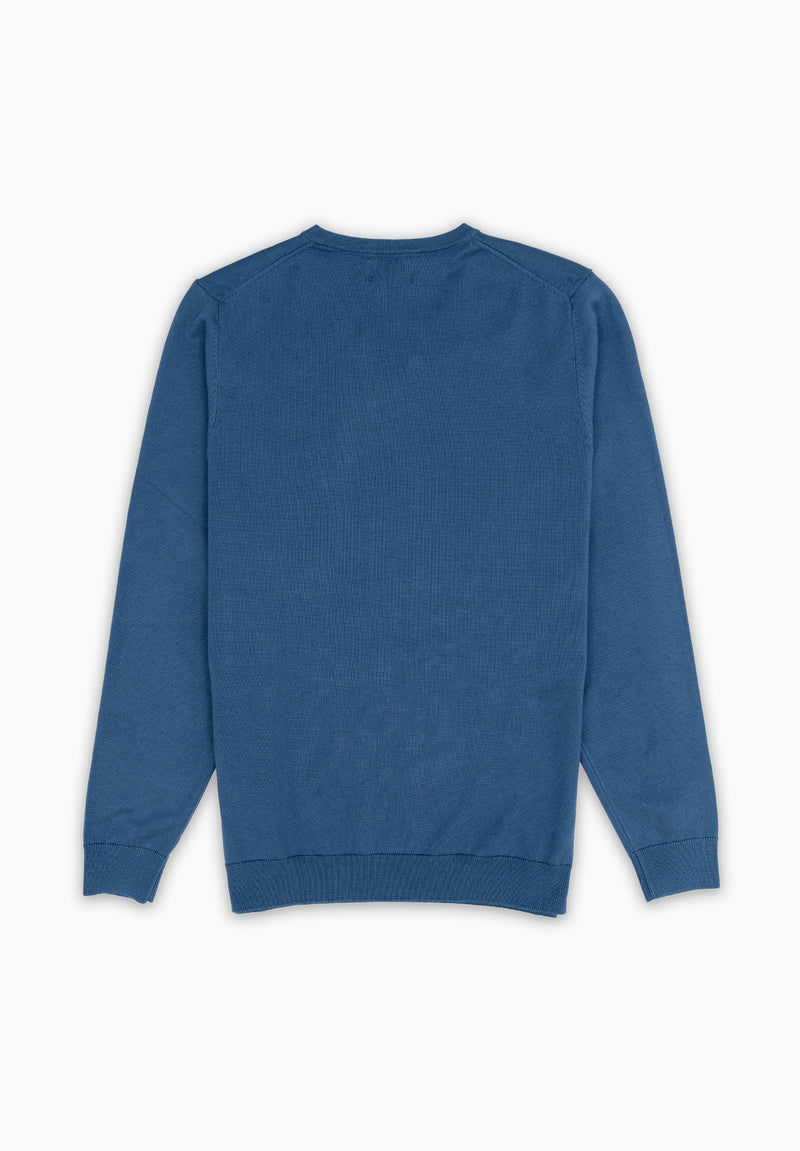 Jersey Cuello Pico Indigo