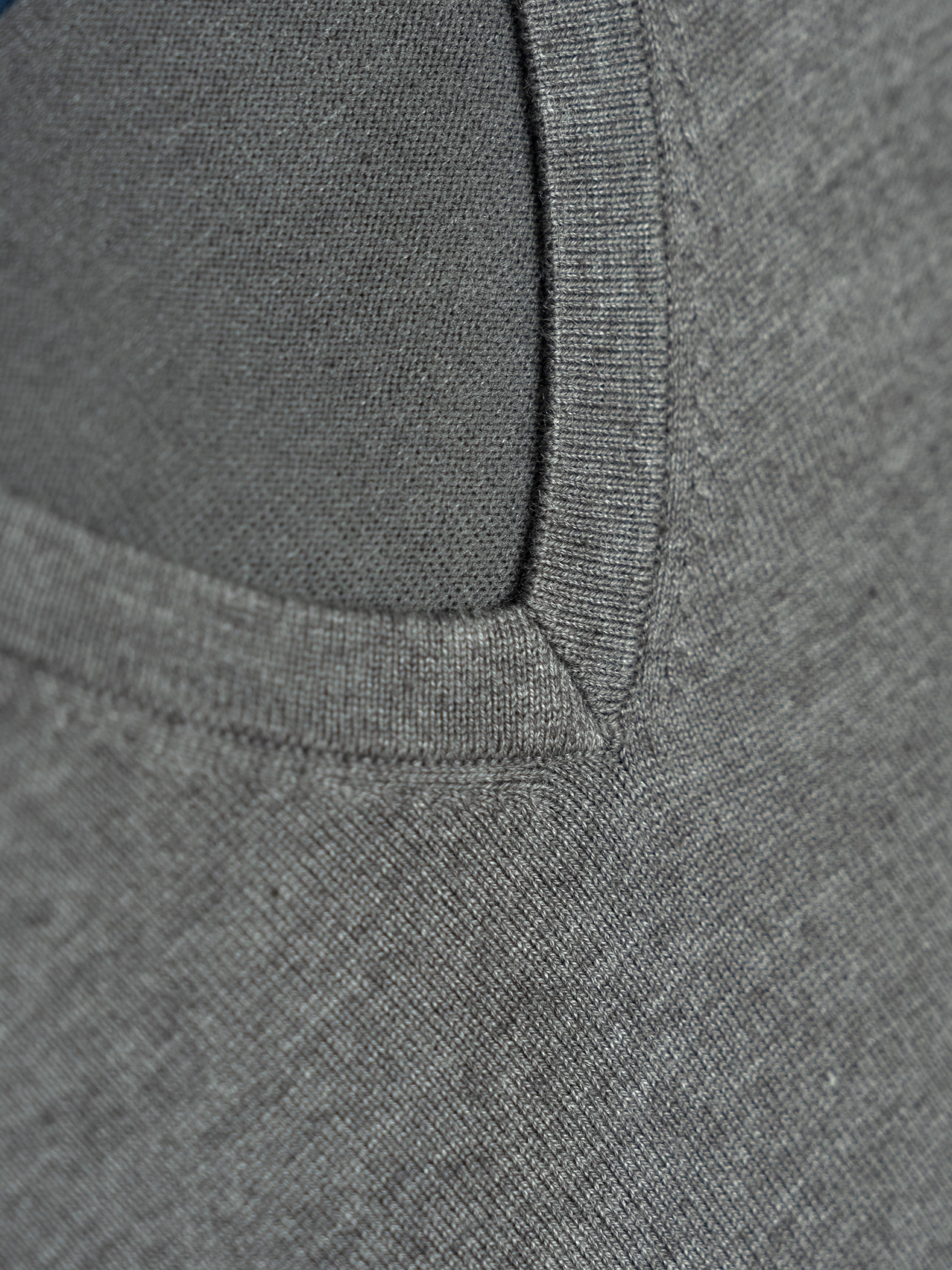 Dark Gray V-Neck Sweater