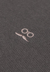 Charcoal V-Neck Jumper
