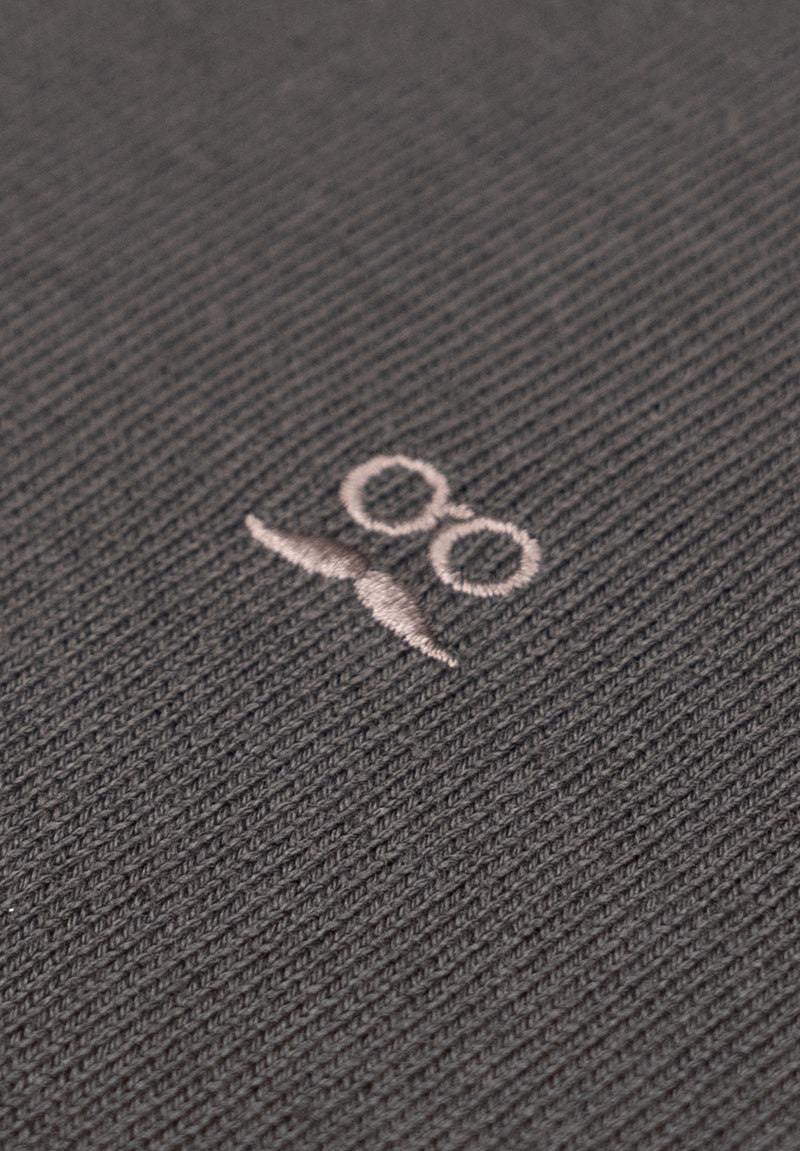 Jersey Cuello Pico Carbón