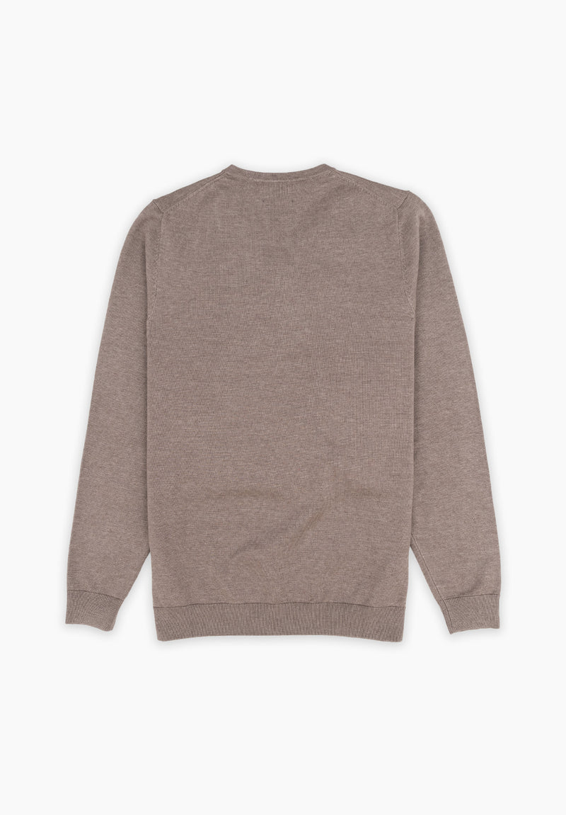 Jersey Cuello Pico Carbón