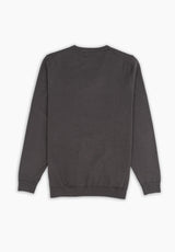 Charcoal V-Neck Jumper