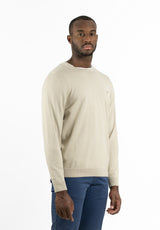 Crew Neck Ecru Jumper