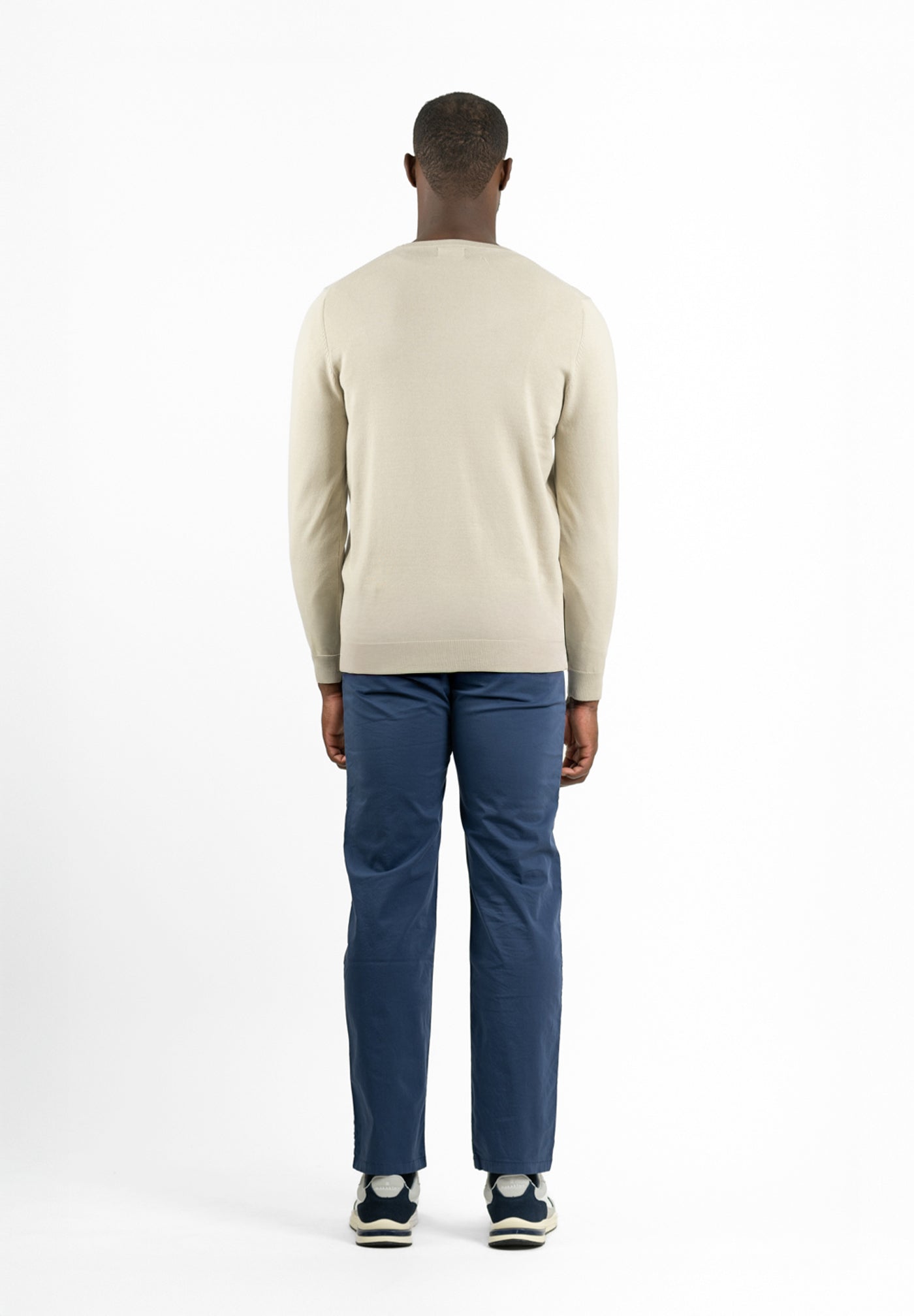 Crew Neck Ecru Jumper