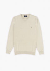 Crew Neck Ecru Jumper