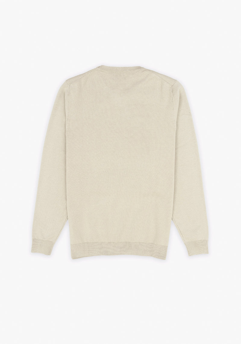 Jersey Cuello Caja Crudo