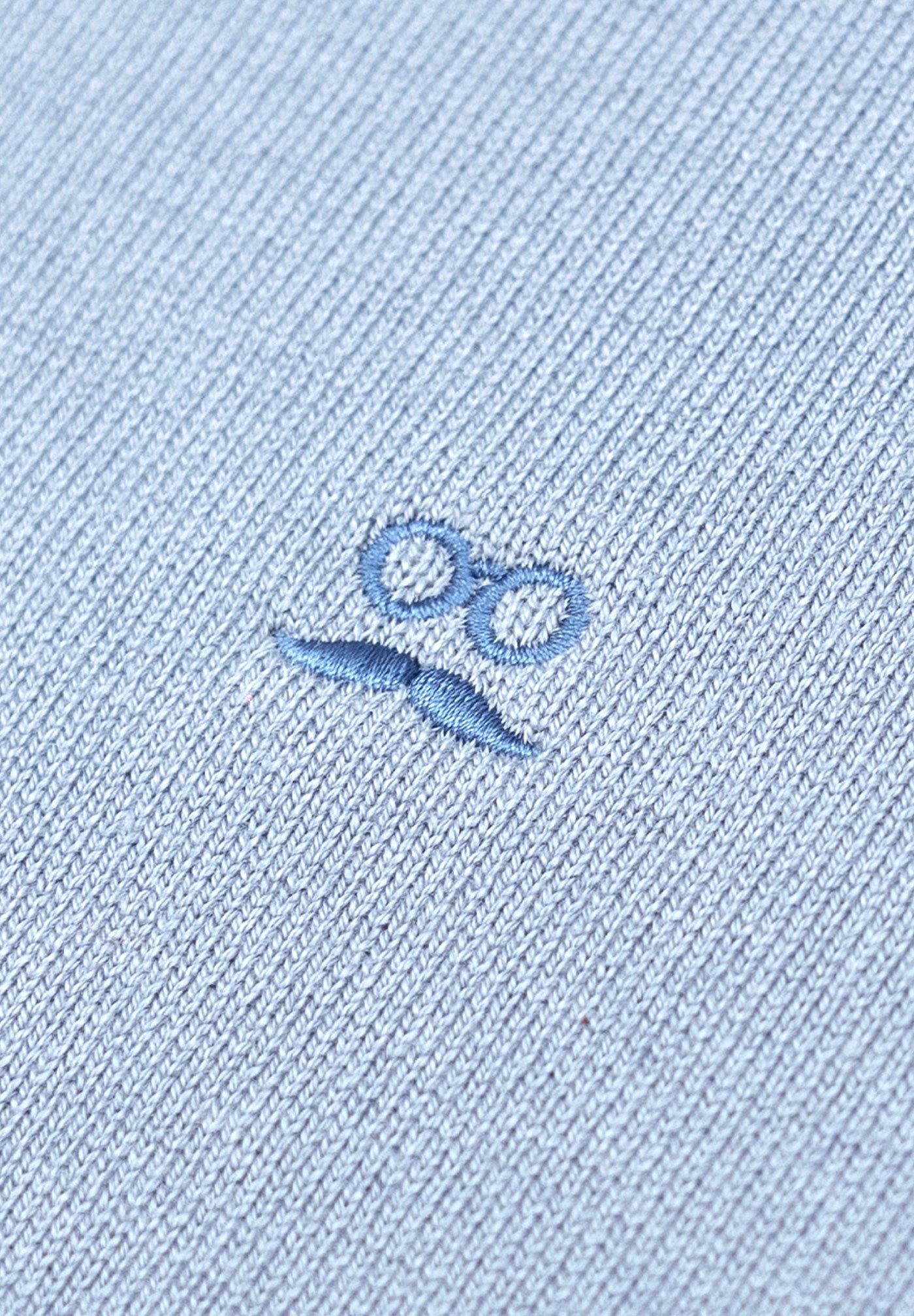 Fog Blue Crew Neck Sweater