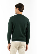 Grass Green Crew Neck Sweater