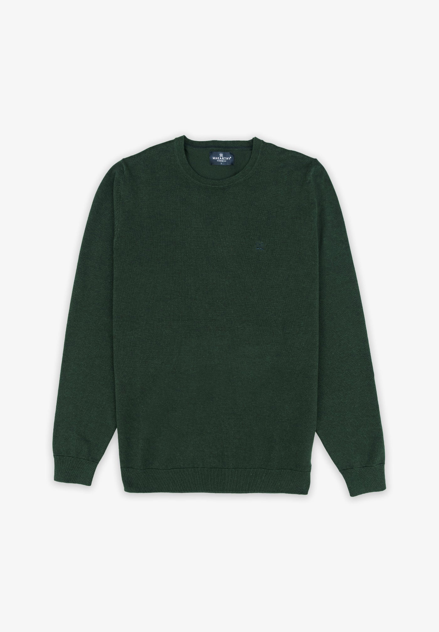 Grass Green Crew Neck Sweater