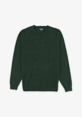 Grass Green Crew Neck Sweater
