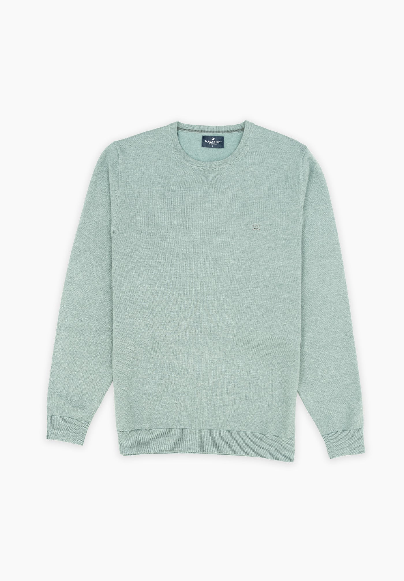 Crew Neck Jumper Sage