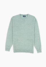 Crew Neck Jumper Sage