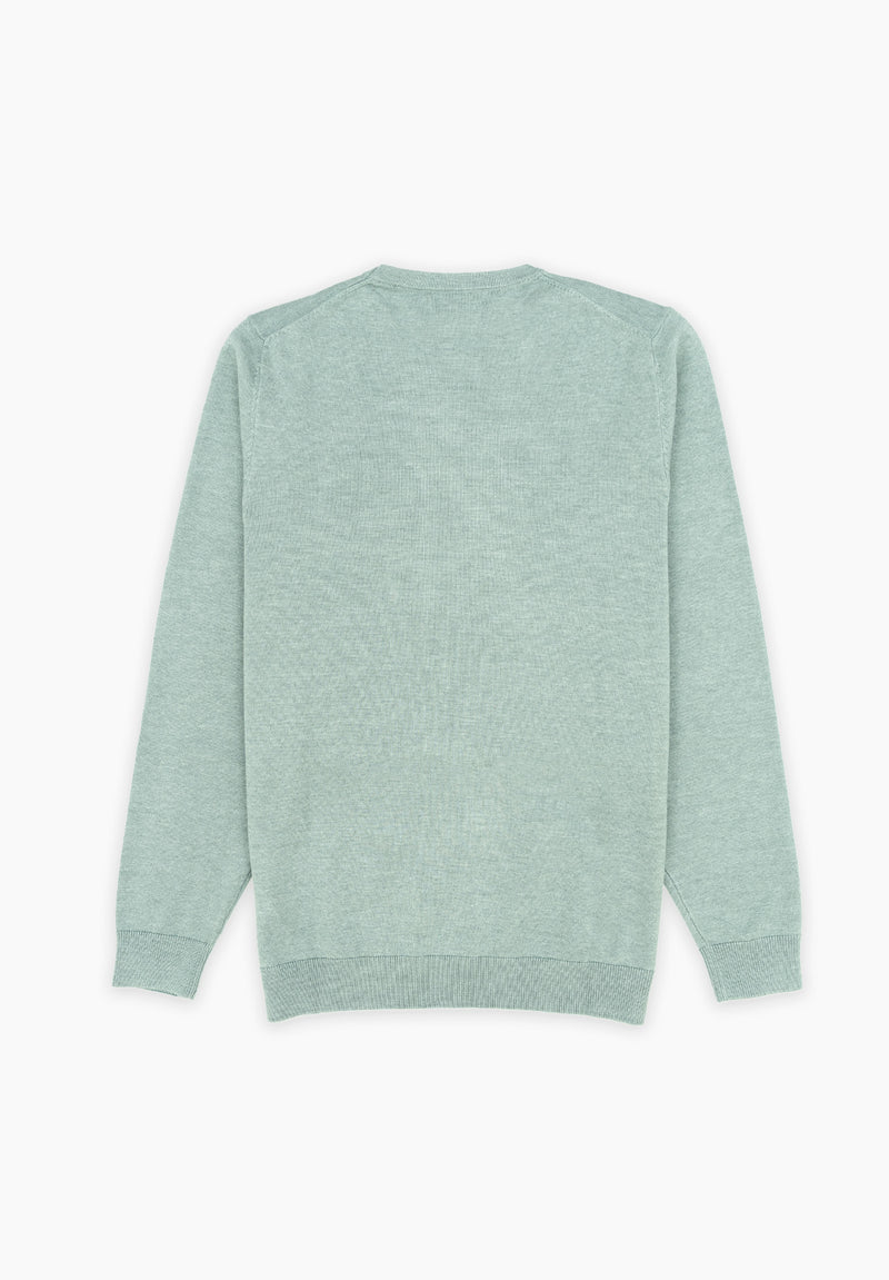 Jersey Cuello Caja Sage