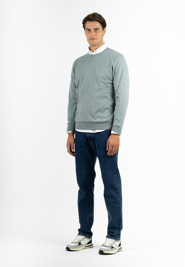 Jersey Cuello Caja Sage