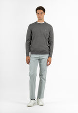 Jersey Cuello Caja Gris Oscuro