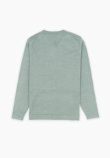 Soft Sage V-Neck Sweater