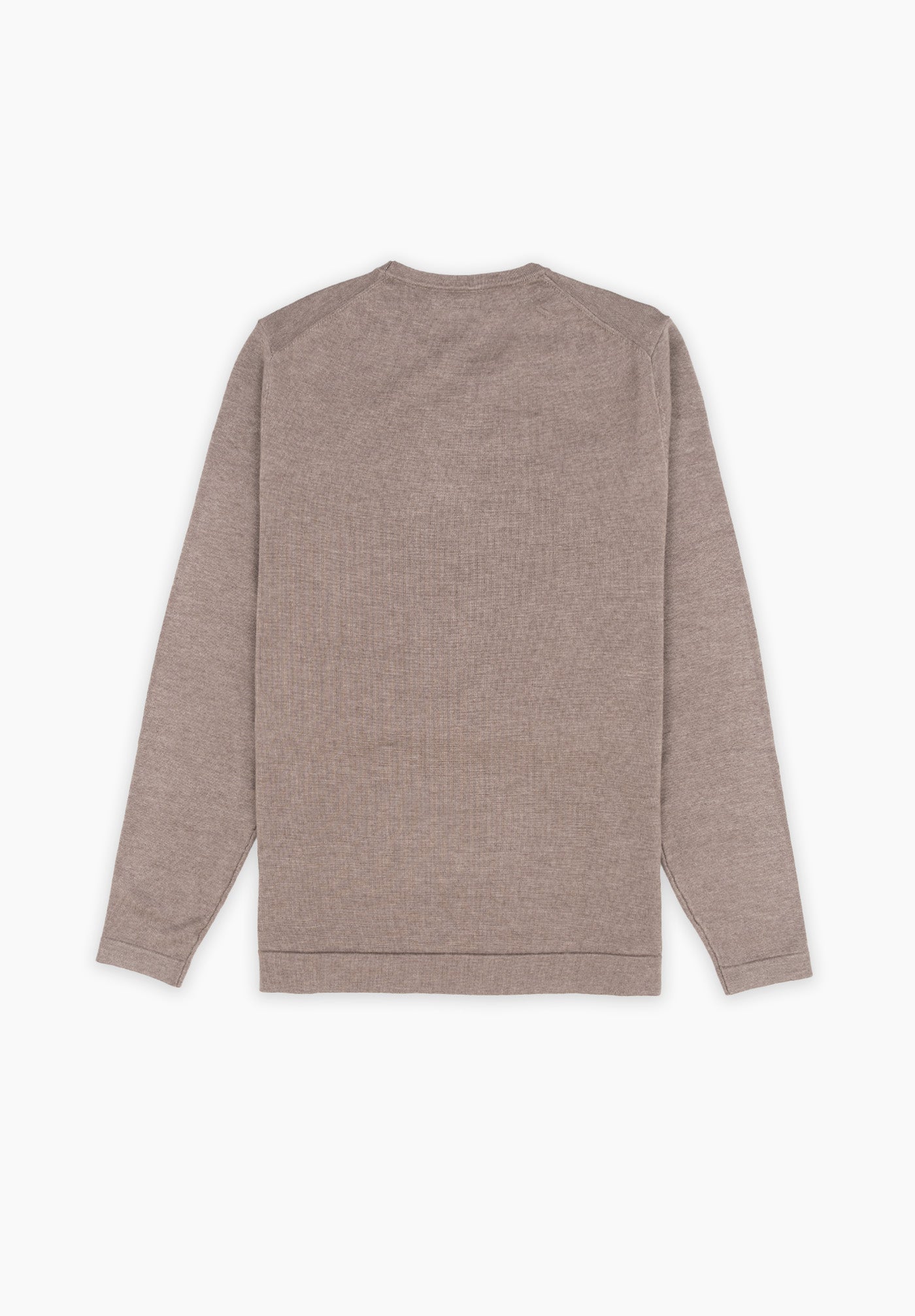 Brown Soft Boxy Neck Jumper