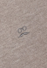 Brown Soft Boxy Neck Jumper