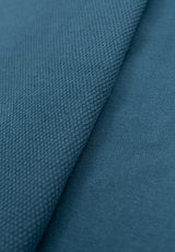 Structured Jersey with Plain Royal Sleeves