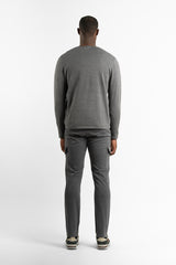 Jersey Estructura Manga Gris Oscuro