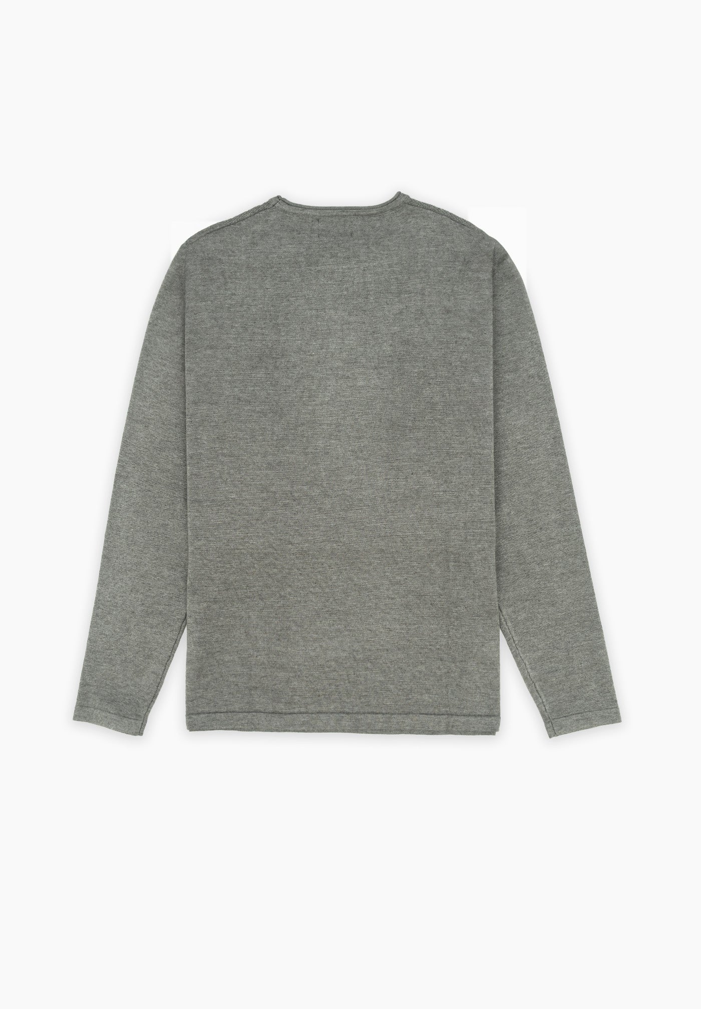 Jersey Estructura Manga Gris Oscuro