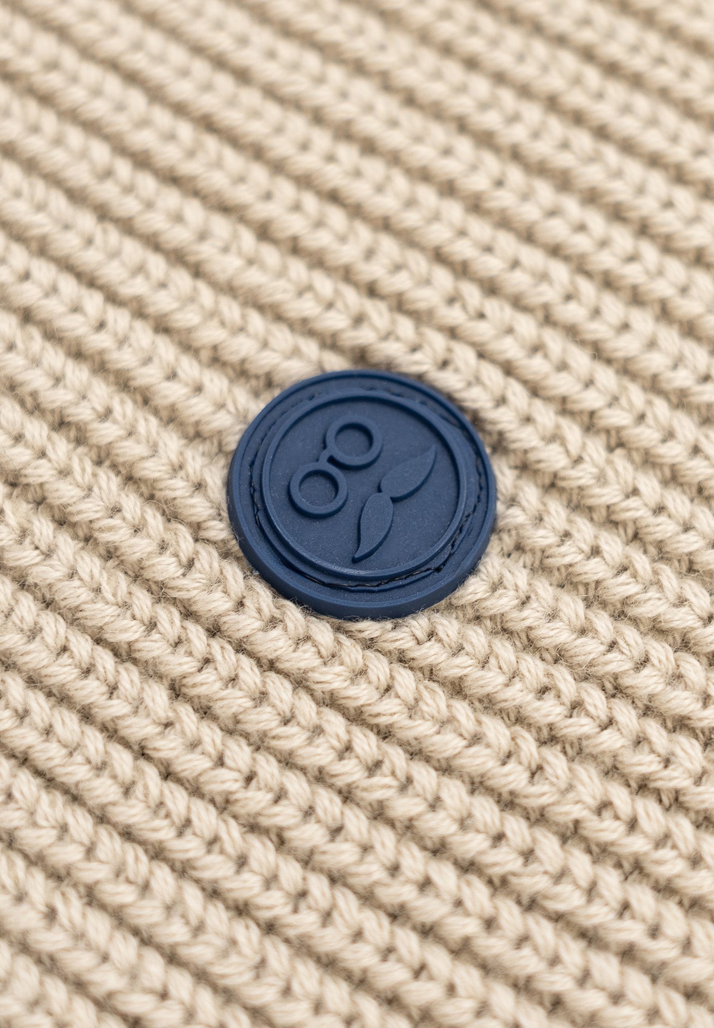 Ecru Ribbed Jumper