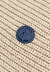 Ecru Ribbed Jumper