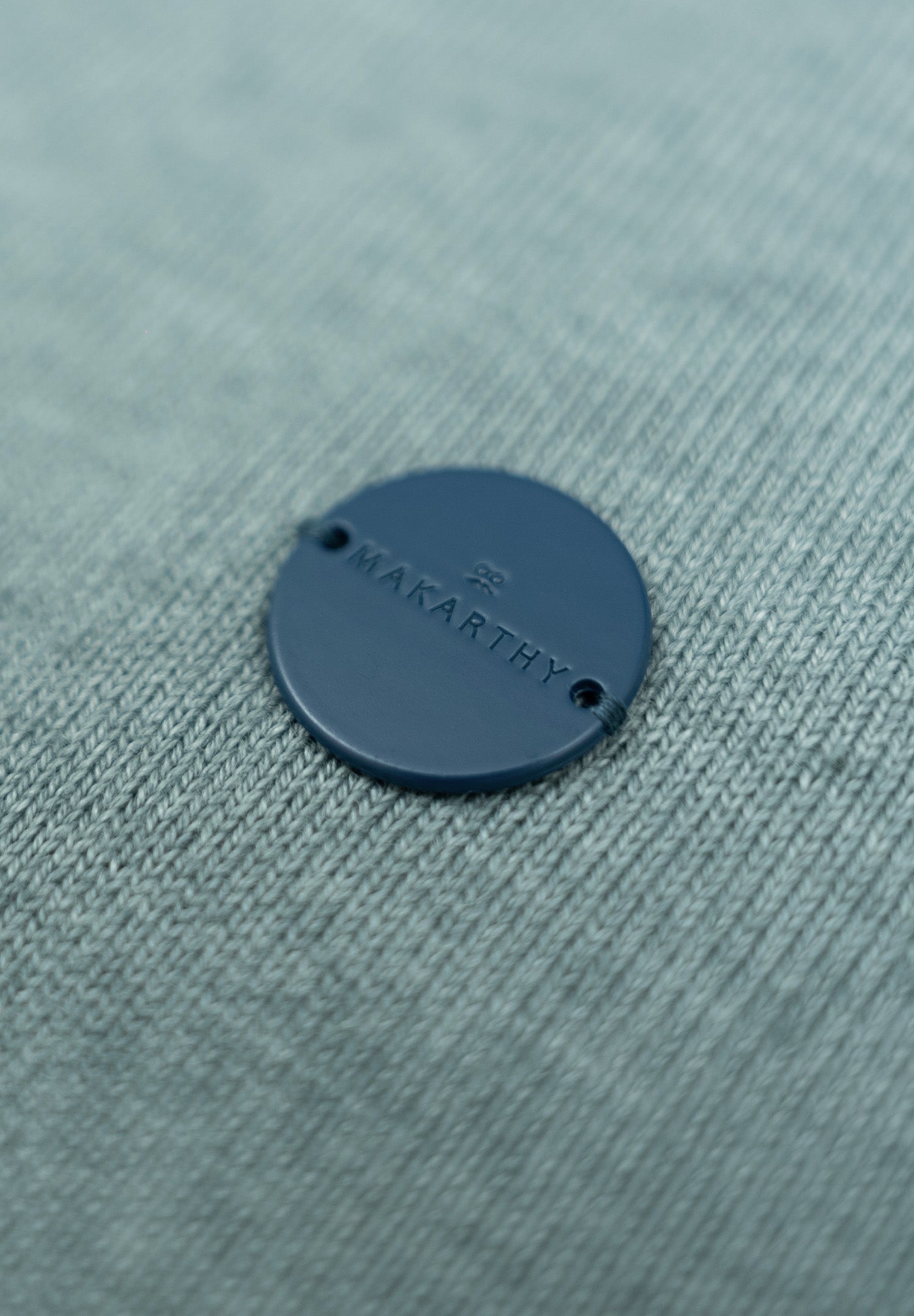 Jersey with Zip and Sage Patch