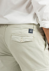 Pantalón Cargo Gris Verdoso