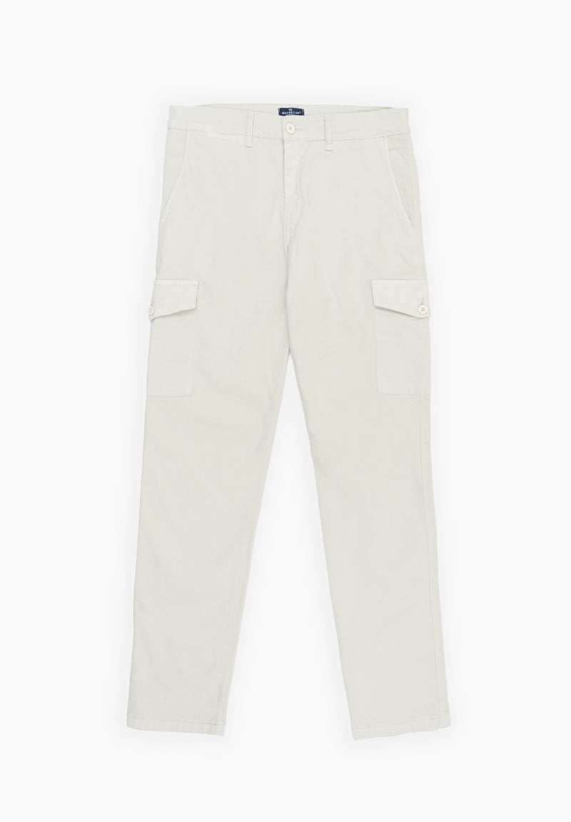 Pantalón Cargo Gris Verdoso