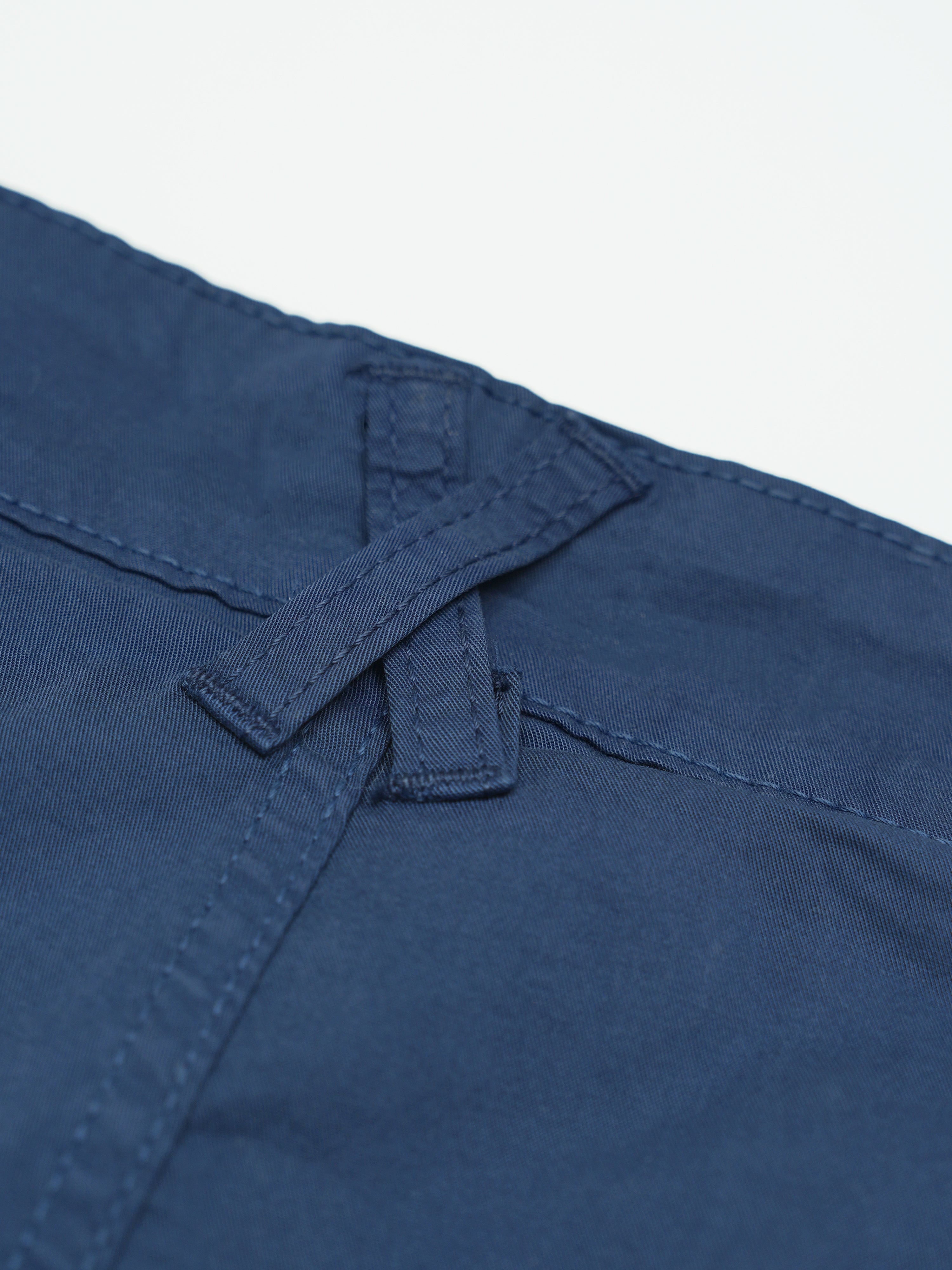Comfort Fit Dark Blue Trousers