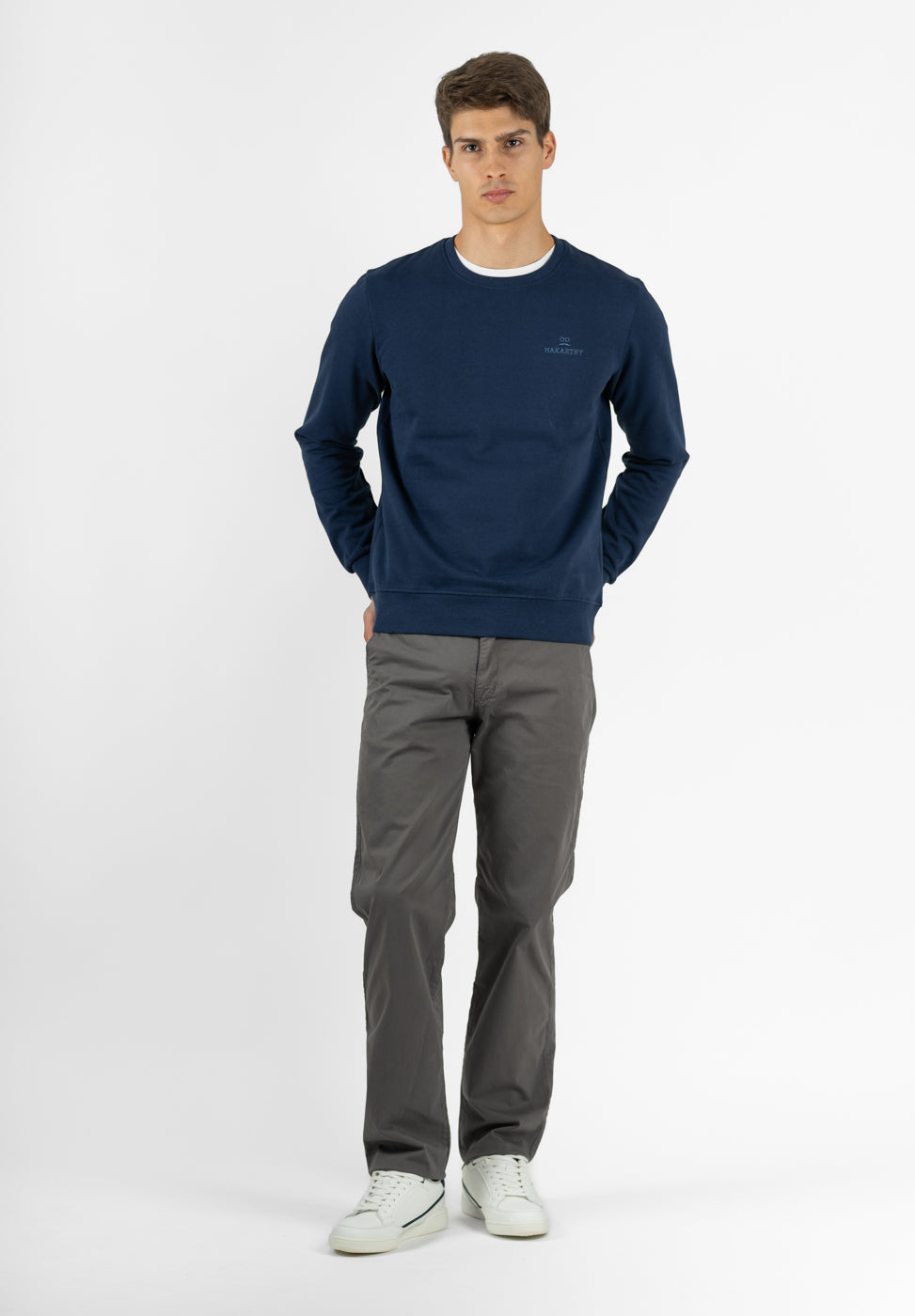Charcoal Comfort Trousers
