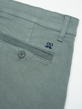 Structured Chino Trousers Sage