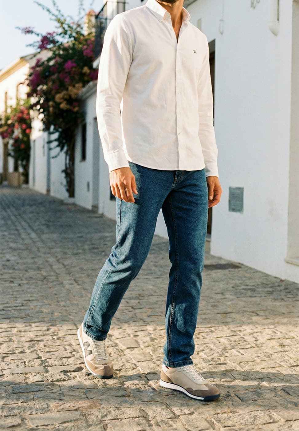 Pantalón New Denim Slim Azul Medio