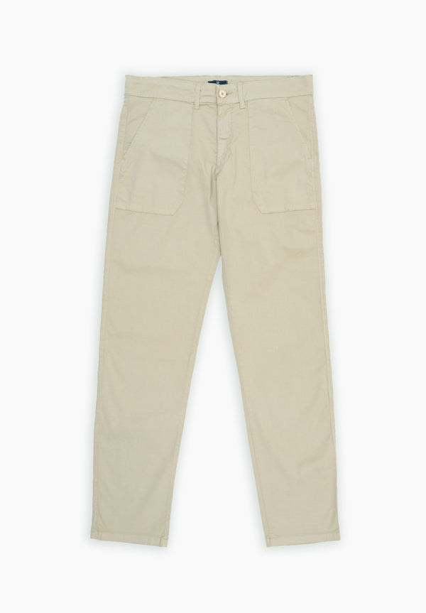 Pantalón Comfort Bolsillo Piedra