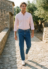 Pantalón New Denim Regular Azul Medio