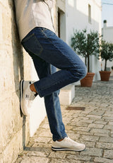 Pantalón New Denim Regular Dark Blue