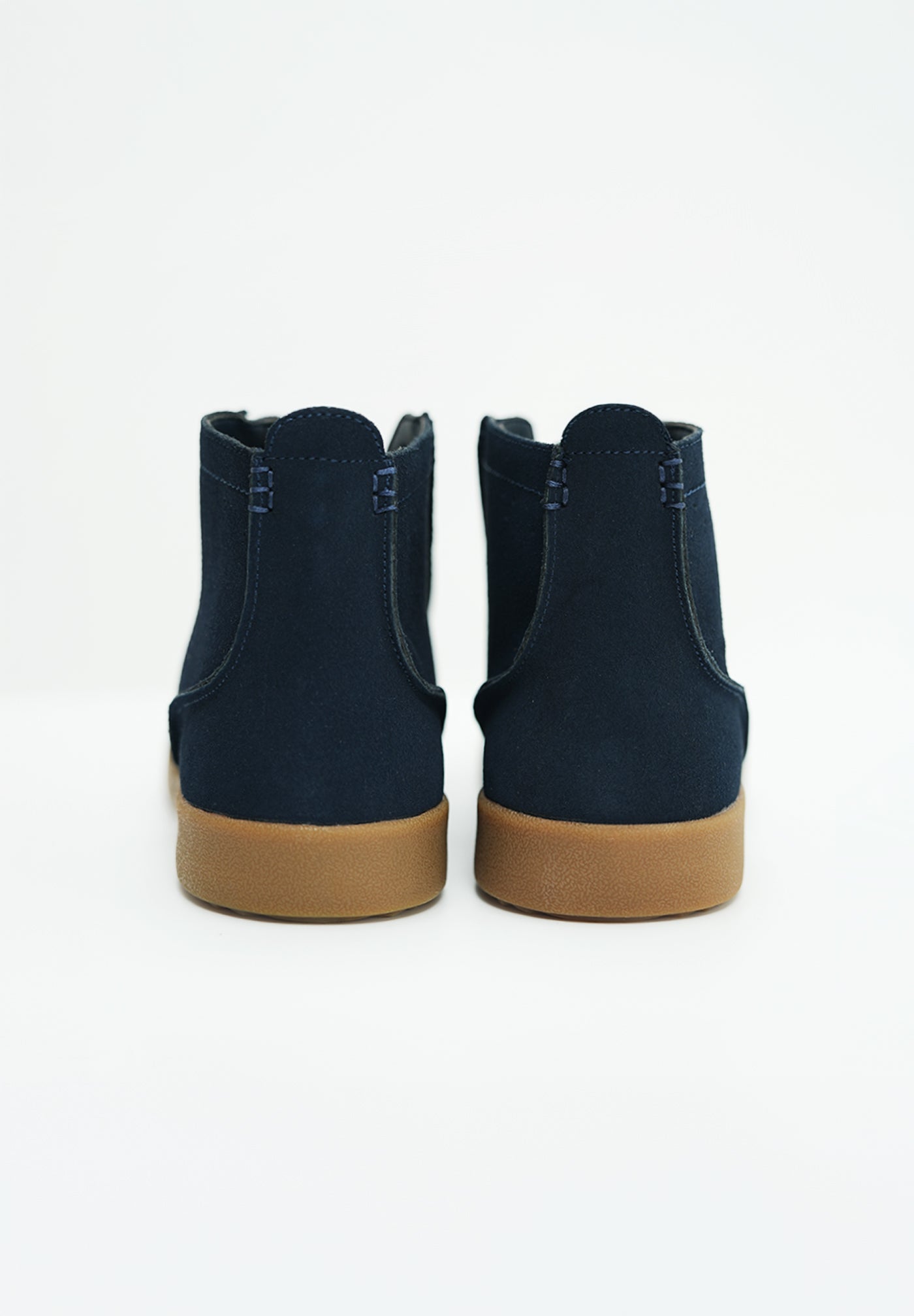 Navy Suede Boot