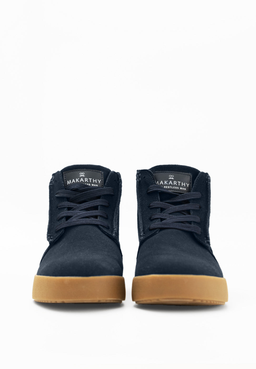 Navy Suede Boot