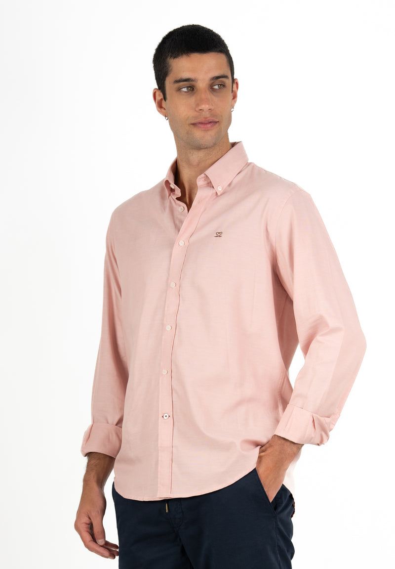 Camisa Oxford Rosa