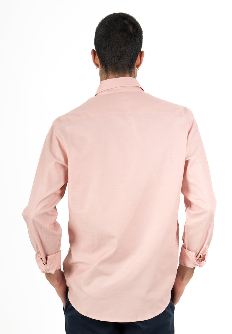 Camisa Oxford Rosa