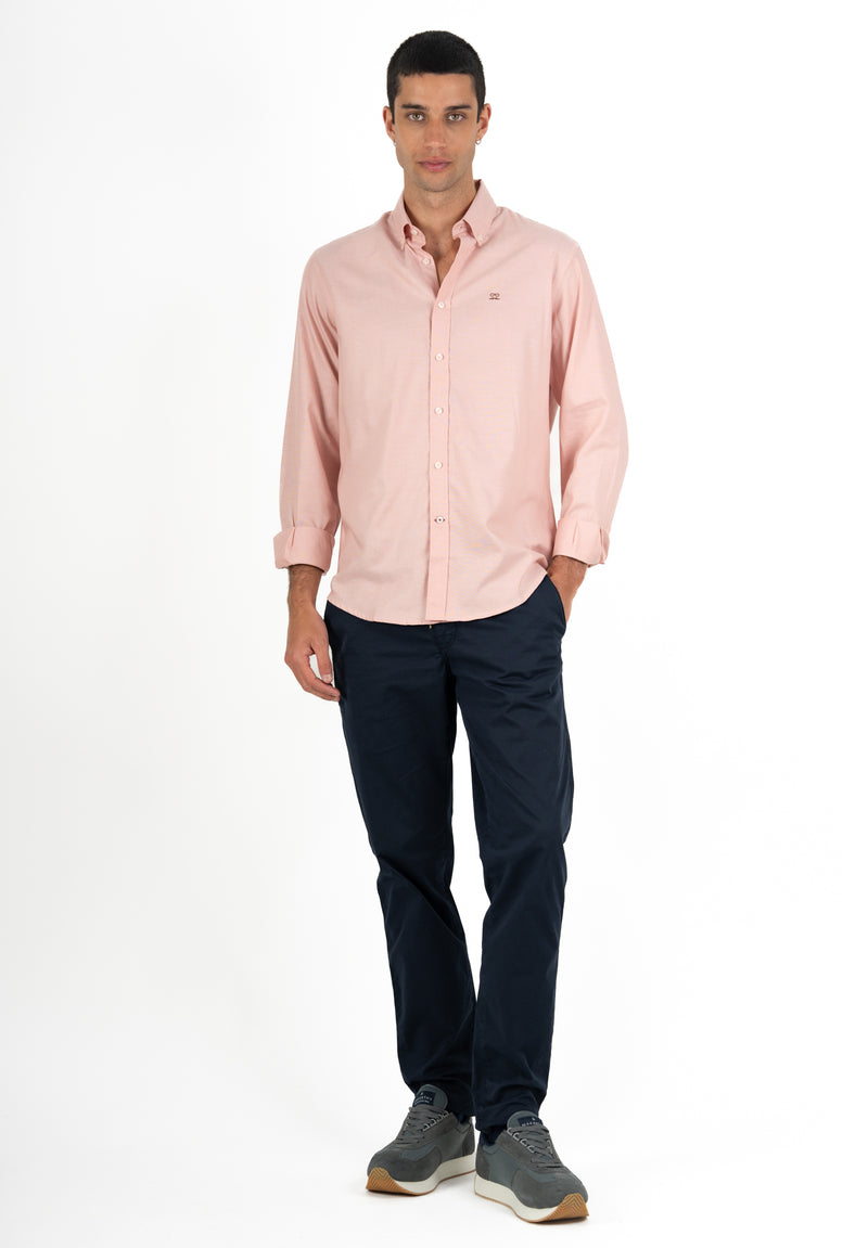 Camisa Oxford Rosa
