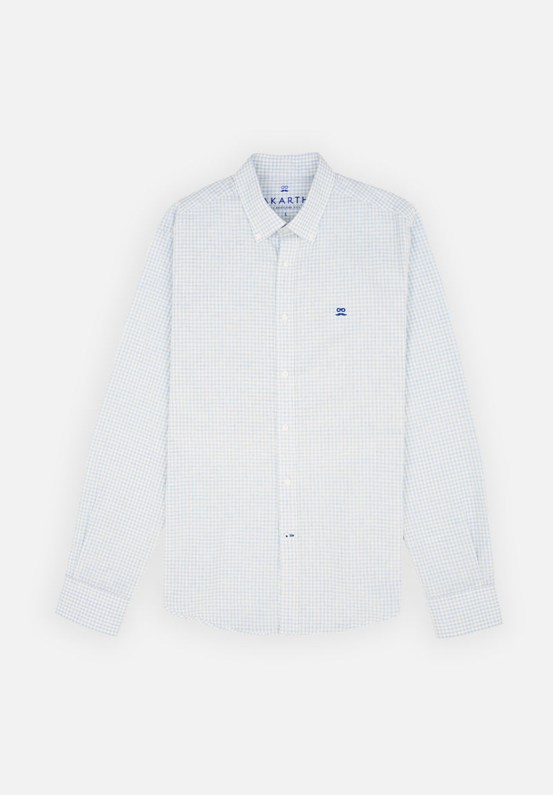 Camisa Chaman Celeste
