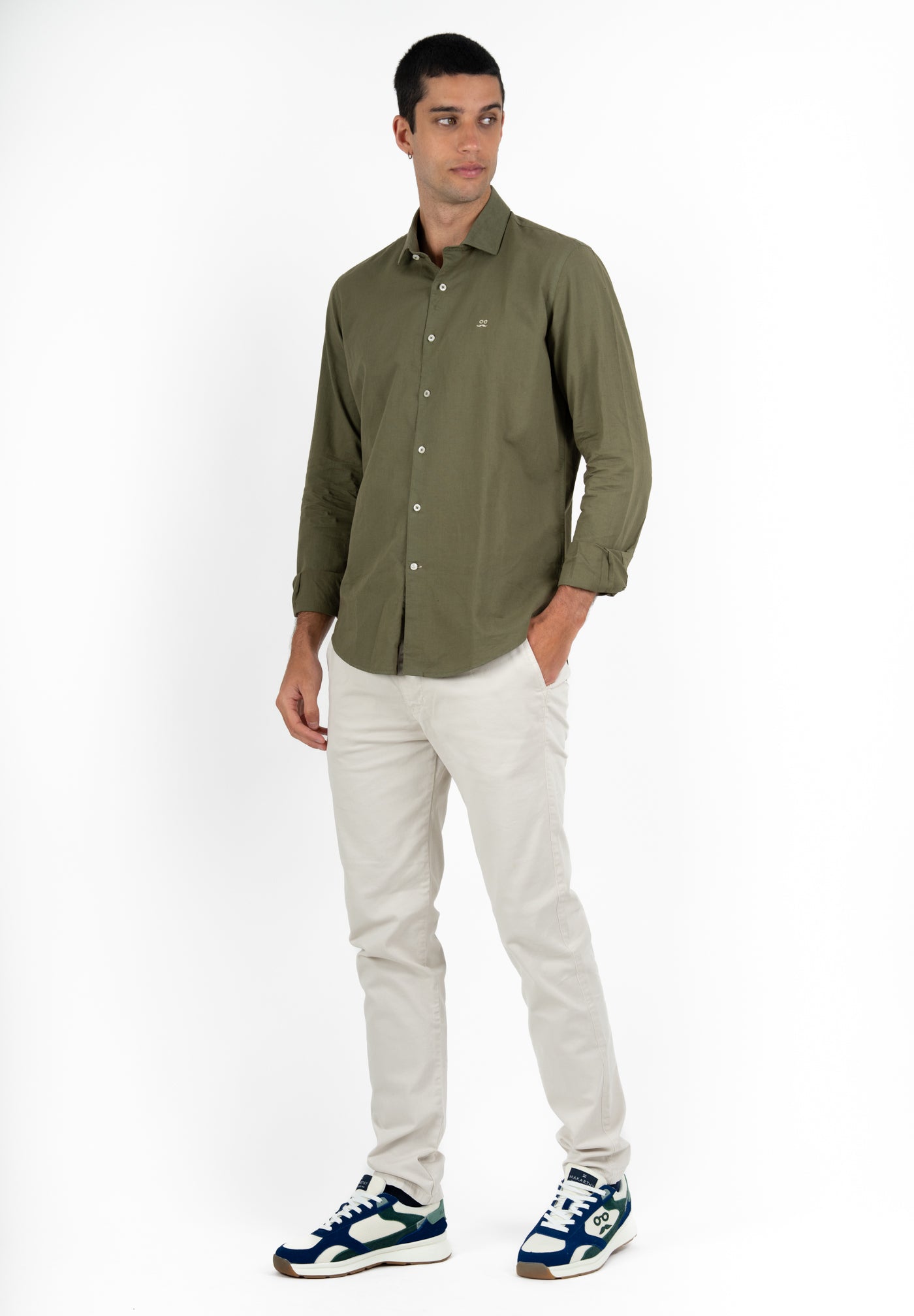 Camisa Margot Oliva