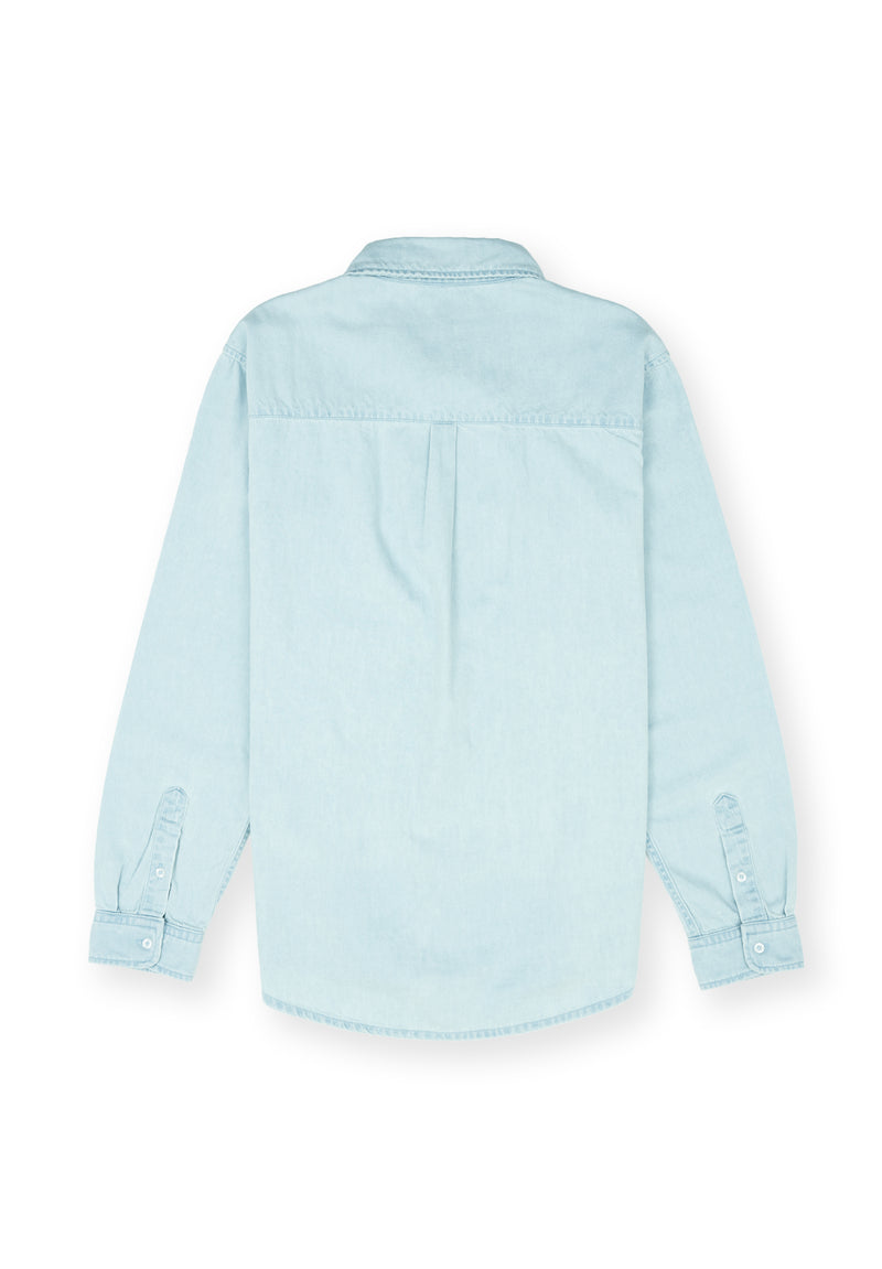Sobrecamisa Denim Azul Claro