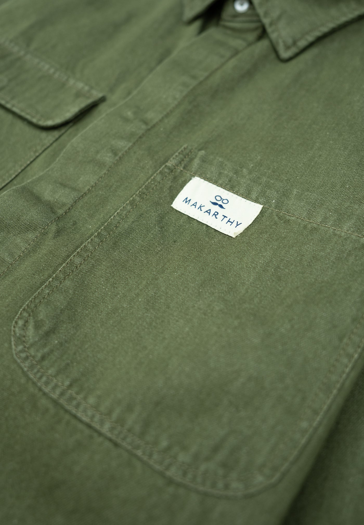 Sobrecamisa Denim Kaki