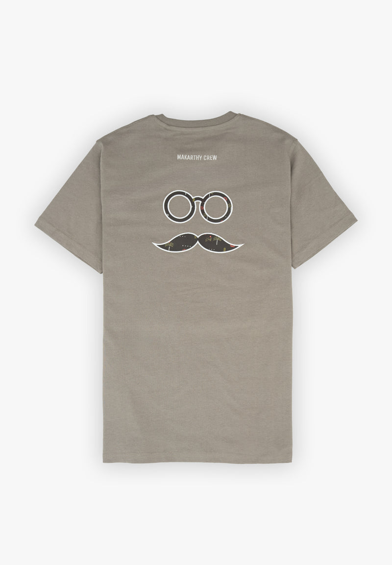 Camiseta Logo Tejido Kaki